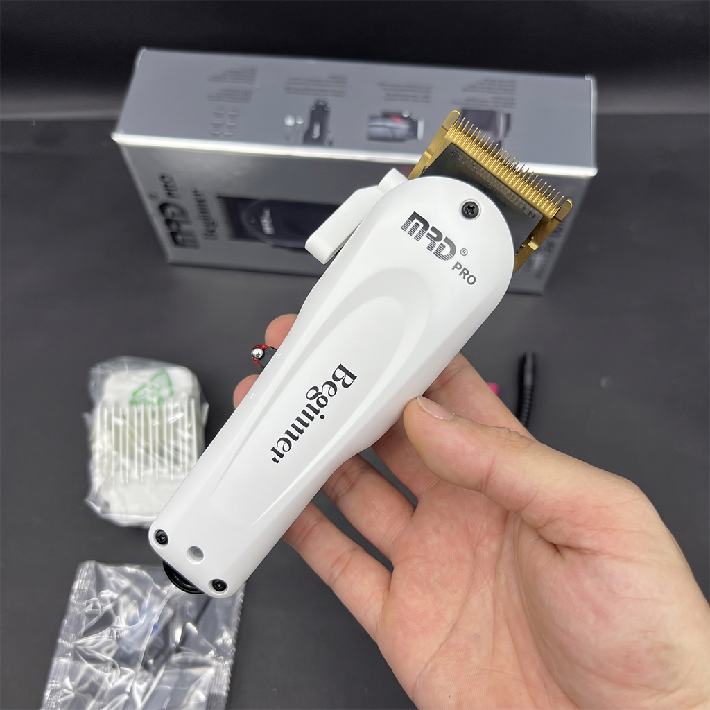 TÔNG ĐƠ CẮT TÓC CHUYÊN NGHIỆP HC-3969-2-Trắng – LƯỠI SẮC, PIN KHỎE, SIÊU ÊM - Ảnh 3