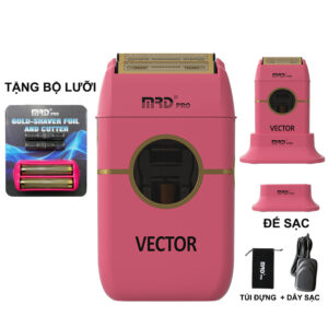 Máy Cạo Râu MRDPRO ZB-999-Hồng-Êm Ái, Cạo Sát, Chuẩn Phong Cách Nam Tính