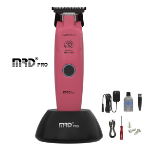 Tông Đơ Bấm Viền MRDPRO GMT 3969ST-Hồng-Cắt Sát, Viền Nét, Đẳng Cấp Barber