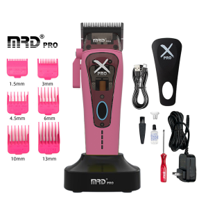 MRDPRO HC-999 XPRO-Hồng-Tông Đơ Cắt Tóc Chuyên Nghiệp, Chuẩn Barber Cao Cấp