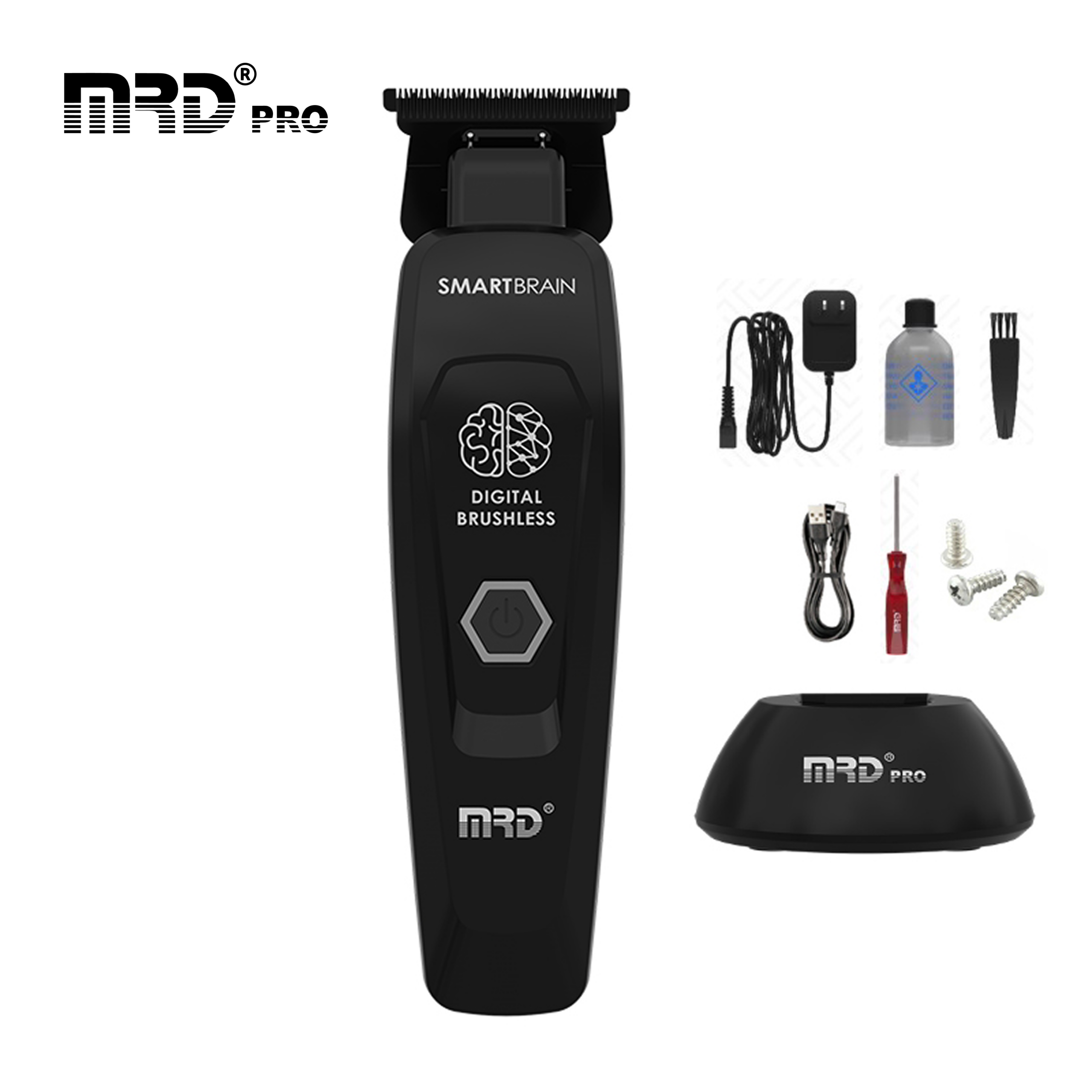 Tông Đơ Bấm Viền MRD PRO GMT 90-4-Đen-Sắc Nét Từng Đường Line, Nhỏ Gọn – Chuyên Nghiệp - Ảnh 7
