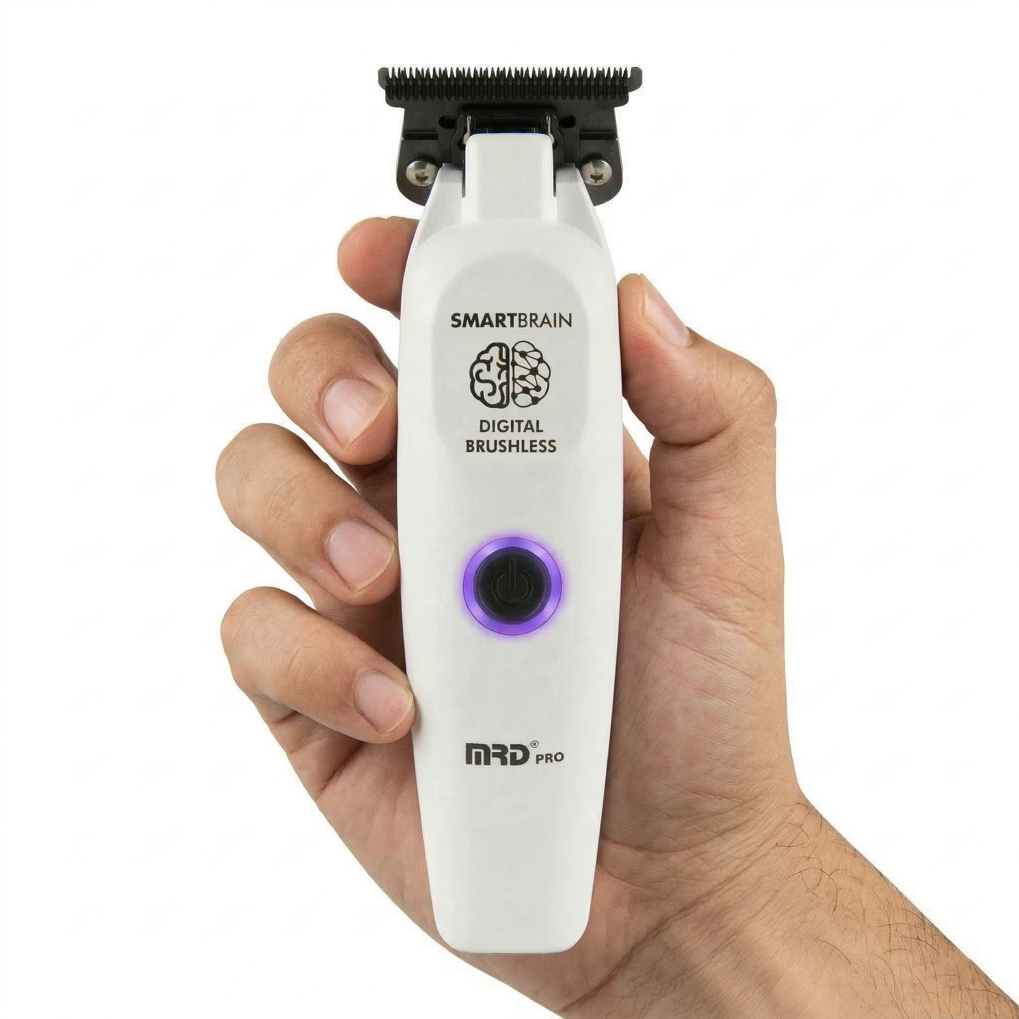 Tông Đơ Bấm Viền MRDPRO GMT 3969ST-Trắng-Cắt Sát, Viền Nét, Đẳng Cấp Barber - Ảnh 5
