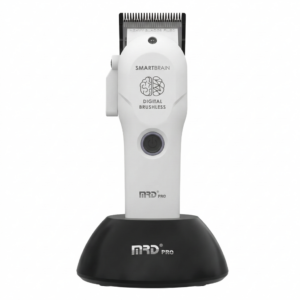 Tông Đơ MRDPRO 3969ST-Trắng-Động Cơ Mạnh, Viền Sát, Đường Cắt Sắc Nét