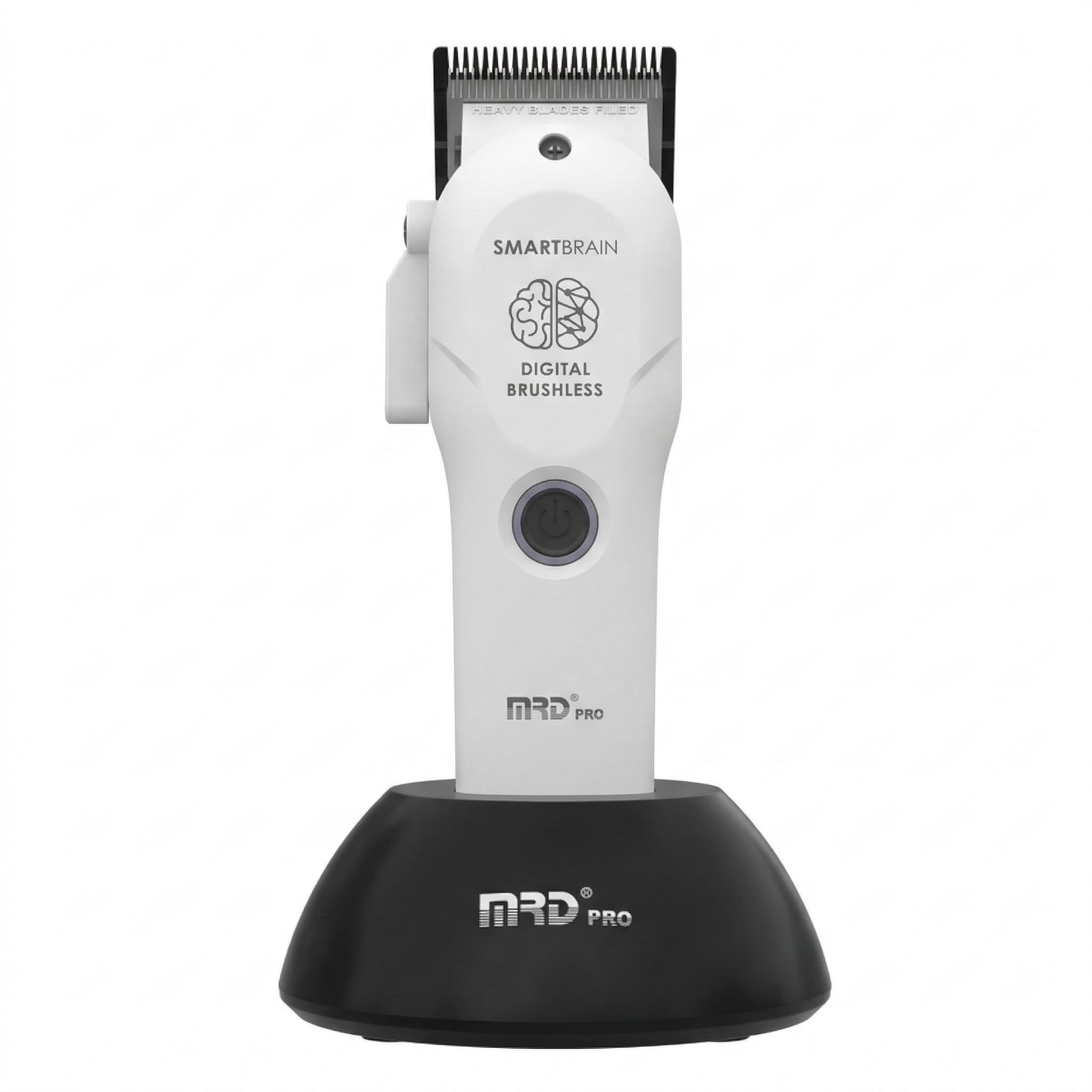 Tông Đơ MRDPRO 3969ST-Trắng-Động Cơ Mạnh, Viền Sát, Đường Cắt Sắc Nét