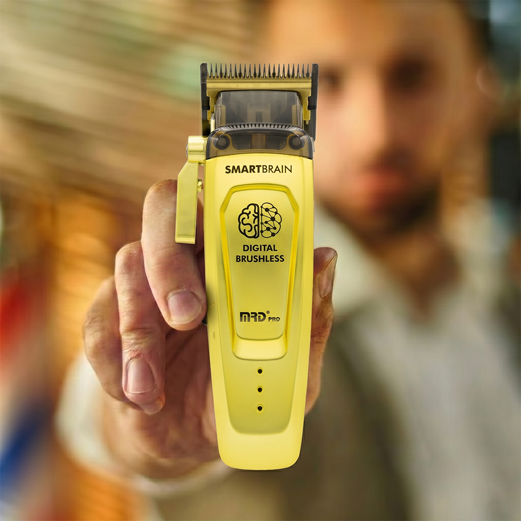 Tông Đơ MRDPRO SMART BRAIN HC 90-4-Vàng-Công Nghệ Thông Minh - Ảnh 5