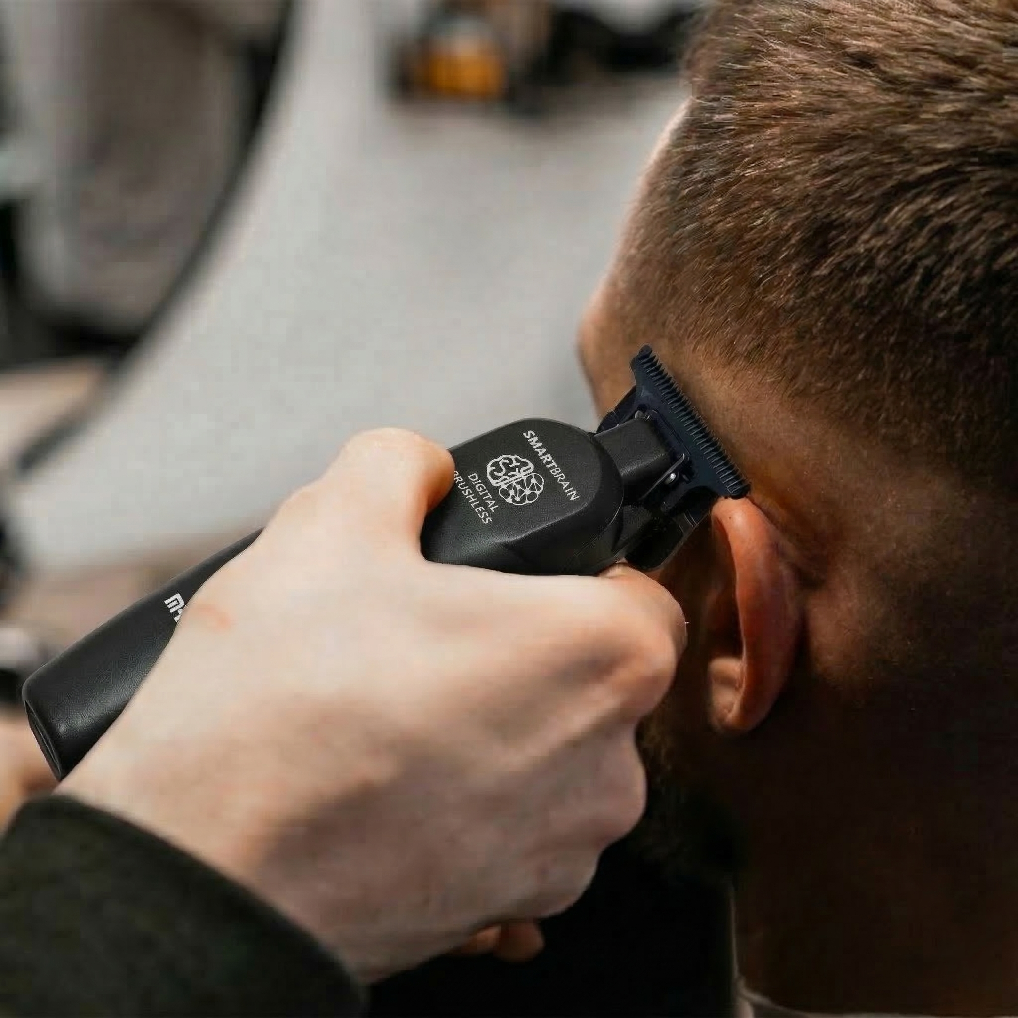 Tông Đơ Bấm Viền MRDPRO GMT 3969ST-Đen-Cắt Sát, Viền Nét, Đẳng Cấp Barber - Ảnh 8