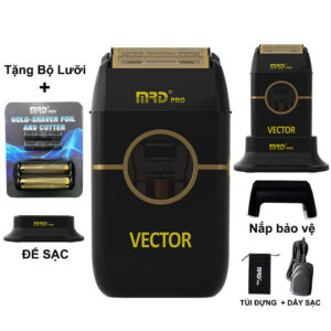 Máy Cạo Râu MRDPRO ZB-999-Đen-Êm Ái, Cạo Sát, Chuẩn Phong Cách Nam Tính