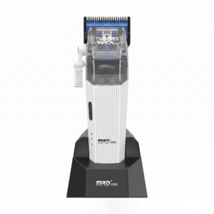 Tông Đơ Cắt Tóc Chuyên Nghiệp MRDpro CYBORG PRO 2026 - Màu Trắng- Vỏ Kim Loại, Động Cơ BLPU Siêu Khỏe, Pin 3300mAh