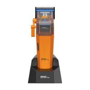 Tông Đơ Cắt Tóc Chuyên Nghiệp MRDpro CYBORG PRO 2026 - Màu Cam- Vỏ Kim Loại, Động Cơ BLPU Siêu Khỏe, Pin 3300mAh